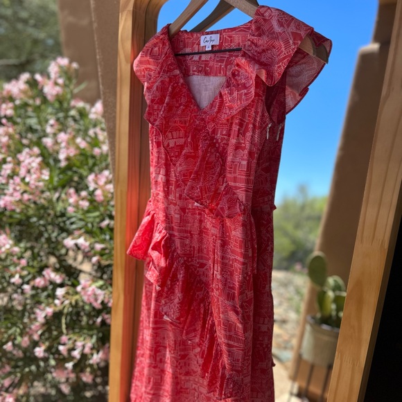 Coco Shop Ruffle Midi Dress - Picture 5 of 7